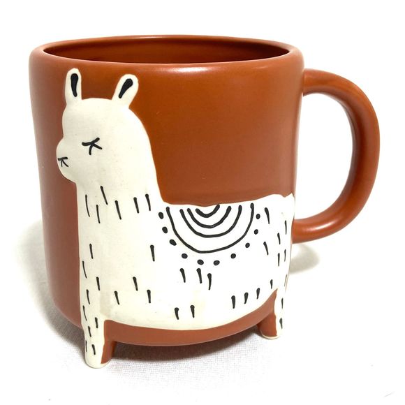Urban Outfitters Other - SOLD Llama Mug Matte Finish Farmhouse Animal